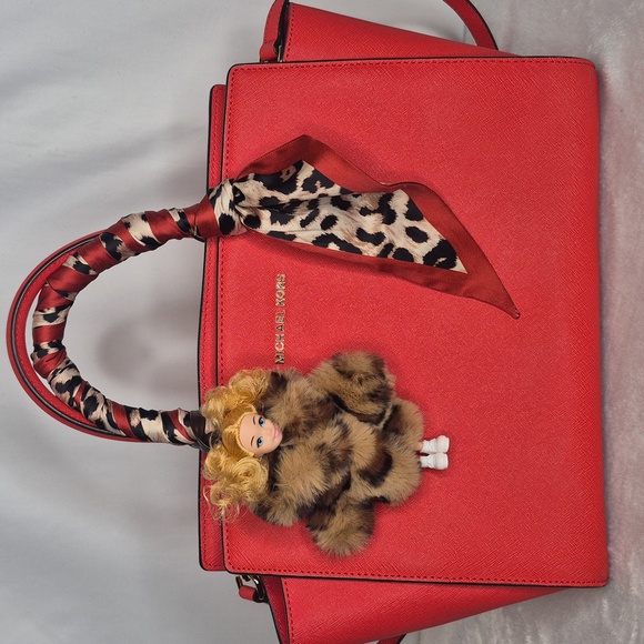 Michael Michael Kors Red Satchel - Picture 4 of 16